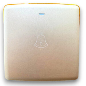 Africab Bell Push Switch gold