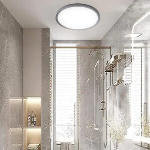 Tronic Ceiling Light LED Round Slim 26W - Sleek Black Finish