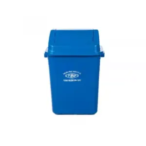 TBP Dustbin 30L without Pedal & Wheels Swing TBP-30B-B/G/G/Y
