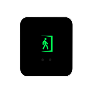 ZKTeco High end Touchless Exit Buttom, Surface Installation, black, 86*86*20mm, NO/NC/COM, Sensitive distance adjustable, With LED light