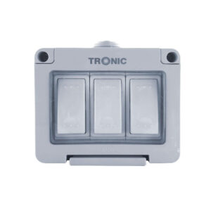 Tronic Waterproof 3 Gang 2 Way Switch