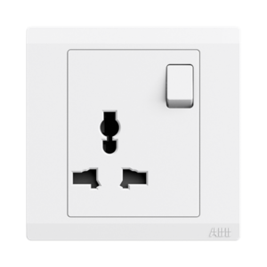 Africab ABB Sockets & Outlet 1 Gang 13Amps Switch Socket - Universal