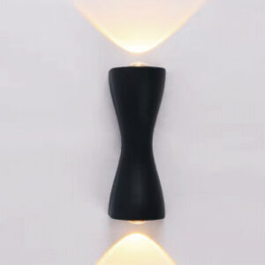 Tronic Black Lantern Outdoor LED Warm White Light