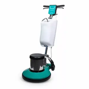 TBP Scrubbing Machine 18" with 9 Brushes 4 Soft + 4 Hard + Pad SM - L