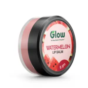 Glow Lip Balm 8g Watermelon for Soft & Smooth Lips Hydrates & Nourishes the Lips with Long-Lasting Moisture