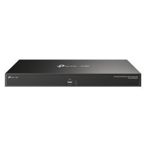 TP-Link VIGI VIGI 32 Channel Network Video Recorder
SPEC: H.265+/H.265/H.264+/H.264, Up to 8MP resolution, 320Mbps Incoming Bandwidth, 320Mbps Outgoing Bandwidth, 32MP Decoding Capability, HDMI/VGA Independent Output, 4× SATA up to 64TB, 2× 1000Mbps Ethernet Ports, 2× USB 2.0, 1× USB 3.0, 100-240V AC/1.5A
FEATURE: Auto Initialization, Smart Detection Configuration & Alarm, Two-Way Audio, 32-Channel Live View, 4K HDMI Video Output, 16-Channel Synchronous Playback, Streamlined Setup, ONVIF, Remote Monitoring, VIGI App, Web, GUI, VMS, VIGI Config Tool, 2 Year Warranty