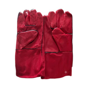 Africab Gloves Pvc Coated Chemcial - Red