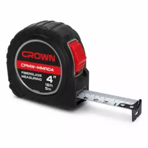 Crown Professional CPMW Fiberglass Measuring Tape 4 Inch CPMW-MMA04