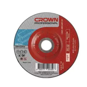 Crown Professional Crown Grinding Disc for Metal 115x6x22.23mm CADG-MG6022115