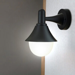 Tronic Wall Light e27 40 Watt Black