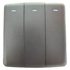 Africab Da Series Switches & Socket 3 Gang 2 Way