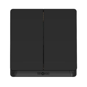Tronic 2 Gang 2 Way Switch – Black