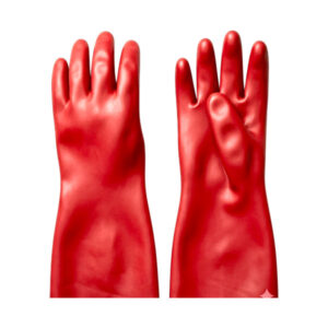 Africab Gloves Leather - Red