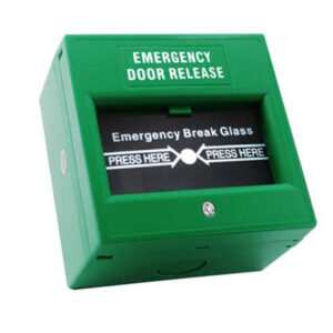 ZKTeco Emergency Break glass, Green Color