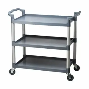Hotel Appliances PMC PC Trolley Multi Functional 3 Tier With Tyres