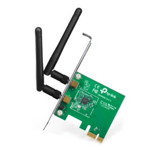 TP-Link 300Mbps Wi-Fi PCI Express Adapter
SPEED: 300 Mbps at 2.4 GHz
SPEC: 2× High Gain External Antennas