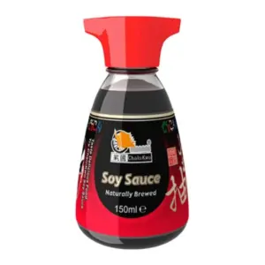 Chain Kwo Dark Superior Soy Sauce 150ml x 12 Pieces Table Top A1-023 (Pack of 2)