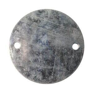Africab Metal Round Cover For Junction Box 0.8Mm