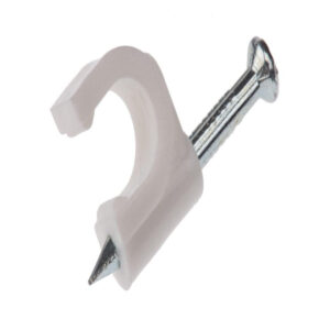 Tronic Round Cable Clips 4mm