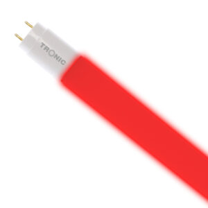Tronic LED Tube 2ft 9W Glass - Red