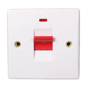Africab Fl Series Switches & Socket 3X3 45Ad.P. Switch With Neon