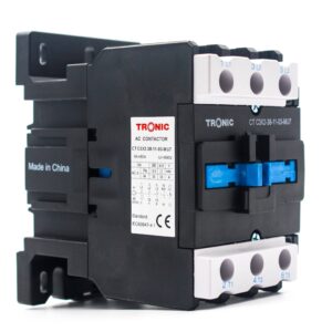 Tronic Contactor 38A 3 Pole 1NO 1NC 220V to 240VAC