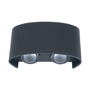 Tronic Rectangular-shaped Curved Up & Down Red, Green & Blue 4 Watts