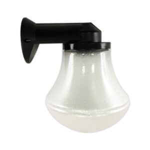 Tronic Black Proclain Wall Light