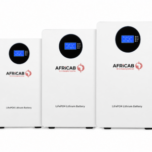 Solar Batterie 51.2V 100Ah Wall-Mounted Lithium Battery All Cables Included Africab