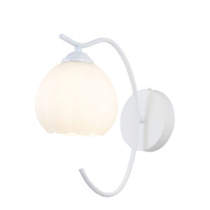 Tronic Modern Wall Lamp with Glass Shade 1*E27