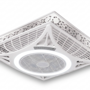 Ceiling Fan Surface Sf 7214-Sl 14" Africab With LED Light