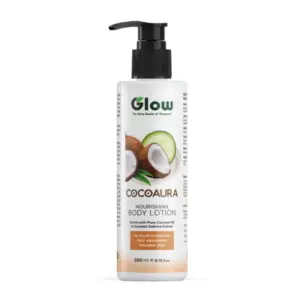 Glow Body Lotion Coco Aura with Pure Coconut Oil and Cucumis Sativus Extract 200ml