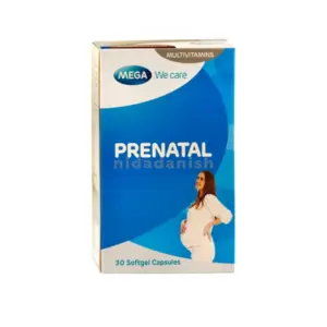 Mega We Care Mega Multi-Vitamins Prenatal Caps 30s 14581 (E-EX)