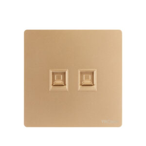 Tronic Gold - 2 Gang Data Socket