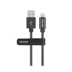 Philips USB-A to Lightning Charging & Data Sync Cable 2.4A 1m DLC5030V/00