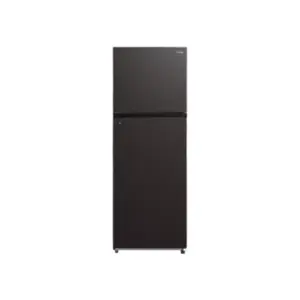 Midea Top Mount Refrigerator, 127L, Jazz Black, Lock and Key, Adjustable Leg, MDRT187FGG28