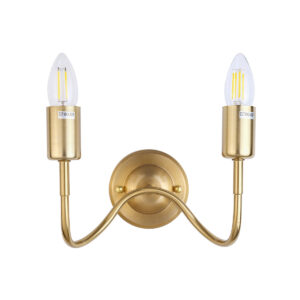 Tronic Iron Wall Lamp Bronze 2XE27 BR