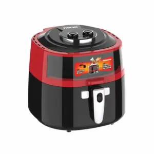 Nikai Airfryer 8L Manual 1300W NAF877A 30 Mins Timer Detachable Frying Basket Baking And Frying