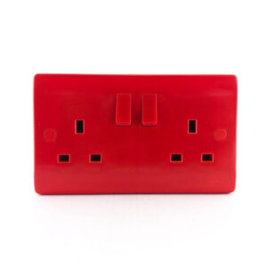 Tronic Twin Red Standard Socket