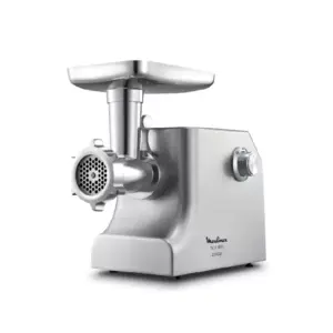 Moulinex 8in1 Electric Meat Mincer 2200W with 3 Stainless Steel Grids & Kebbe Maker ME858DM0
