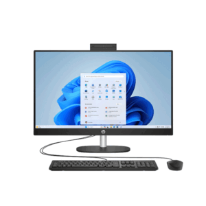 HP 27-cr2034nh All-in-One Desktop PC 27 Inch FHD Intel Core Ultra 7-255U 16GB RAM 1TB SSD Wi-Fi 6 Jet Black D18VTEA