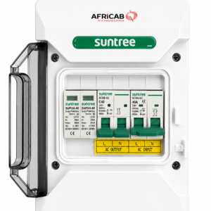 Africab AC Combiner Box Single Phase (1In/1Out) 40A