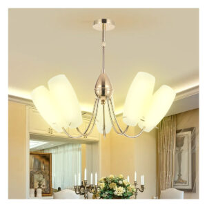 Tronic Chandelier Light Pendant Lamp Golden With 5 Lamp