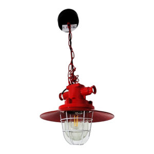 Tronic Clear Glass Pendant with Cone-Shaped Shade for Single Hanging