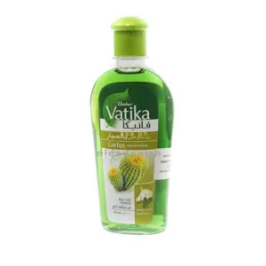 Dabur Cactus Hair Oil Natural Moisturizing, Strengthening & Hair Oil Serum for Healthy Scalp, Nourishing Hair Oil for Soft, Manageable, Smooth & Silky Hair, 200ml
