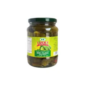 Lucky Family Dill Pickle 680g (Pack of 12)