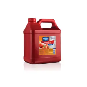 American Garden Tomato Ketchup Regular Jerrycan 5kg (Pack of 4)