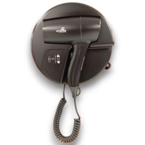 Africab Hair Dryer 10M/S / 32M3H With Shaver Socket Black