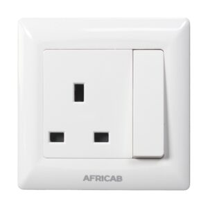 Africab La Series Switches & Socket 13A Single Socket La8313S