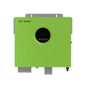 EVI Power Solarman Hybrid Smart Solar Inverter 6kVA/6kW 48V DC with Single Phase, Inbuilt MPPT Solar Charger EVI-SM6000-48